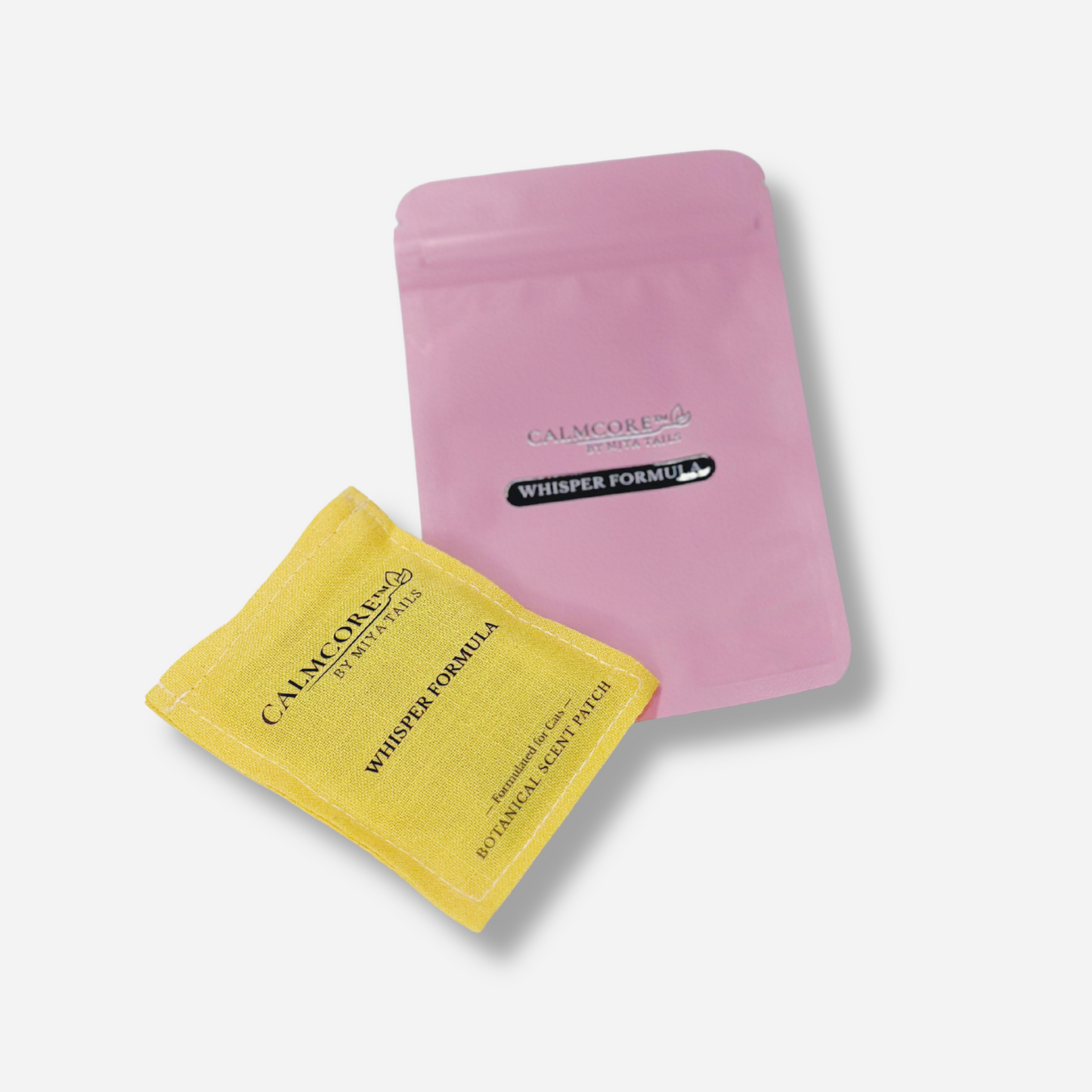 CalmCore™ · Whisper Formula · Cat