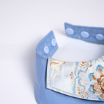 Load image into Gallery viewer, Companion Bib No.02 · Pale Blue Stillness
