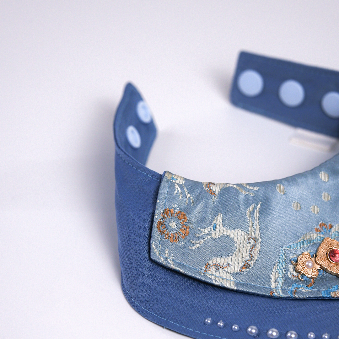 Companion Bib No.03 · Deep Blue Guard