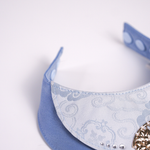 Load image into Gallery viewer, Signature Bib No.02 – Mist Blue Cloud
