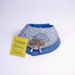 Load image into Gallery viewer, Signature Bib No.02 – Mist Blue Cloud
